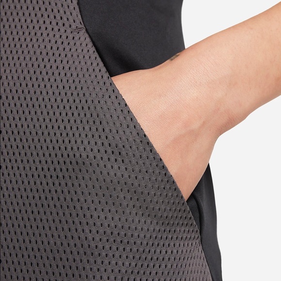 AIR JORDAN CLASSICS CAPSULE WOMENS MESH DRESS SIZE SMALL GRAY BLACK HALF ZIP NEW - Picture 4 of 5